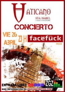 Concierto Facefuck Pub Vaticano