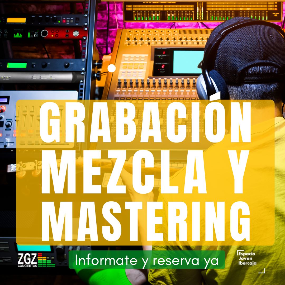 Curso de Grabación, Mezcla y Mastering.