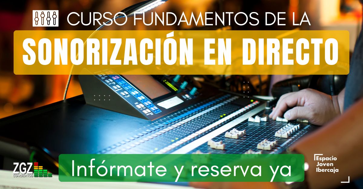 sonorización en directo