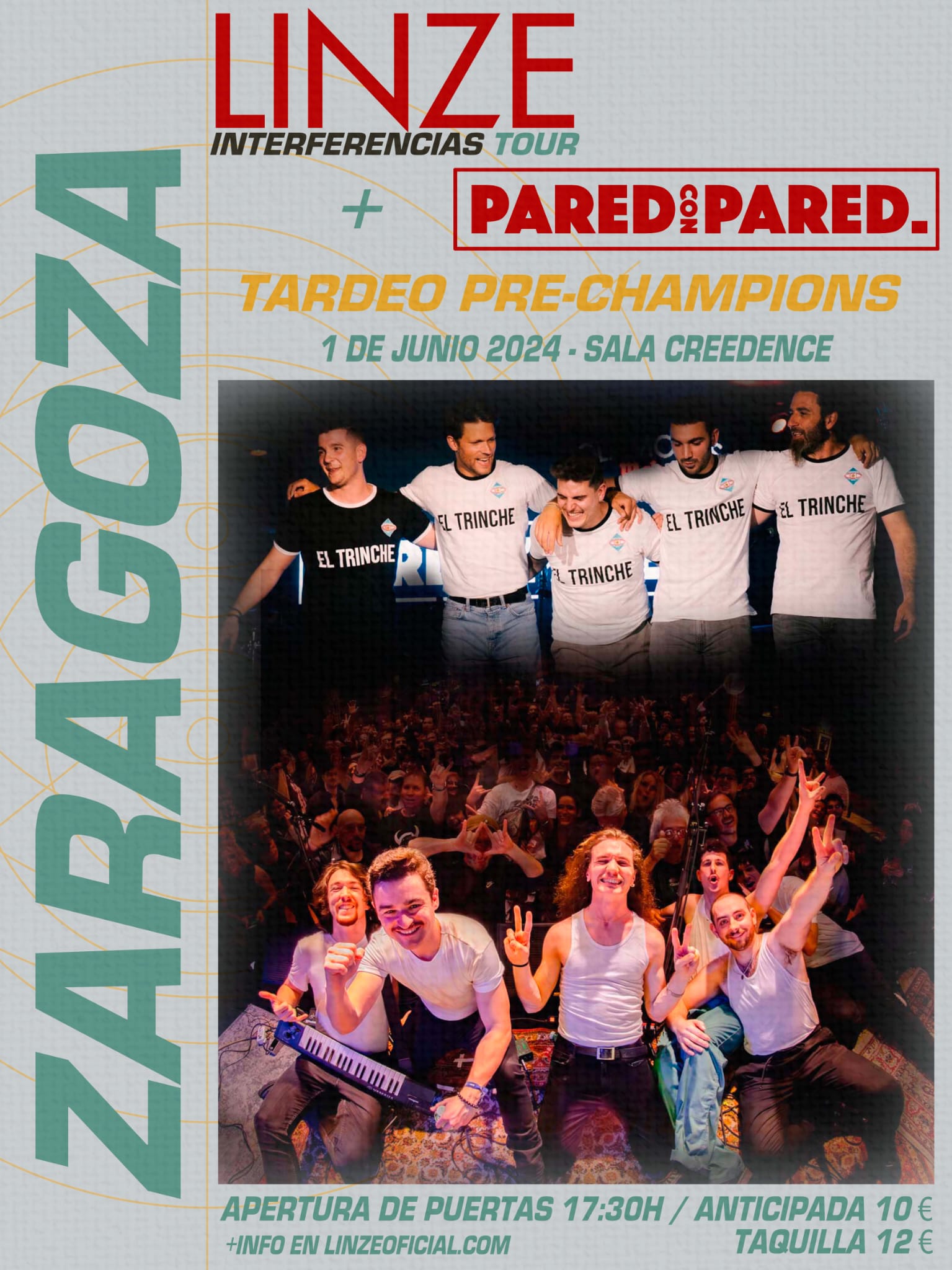 Concierto de LINZE + Pared con Pared